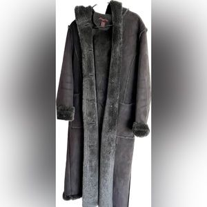 Angelina Faux Shearling coat